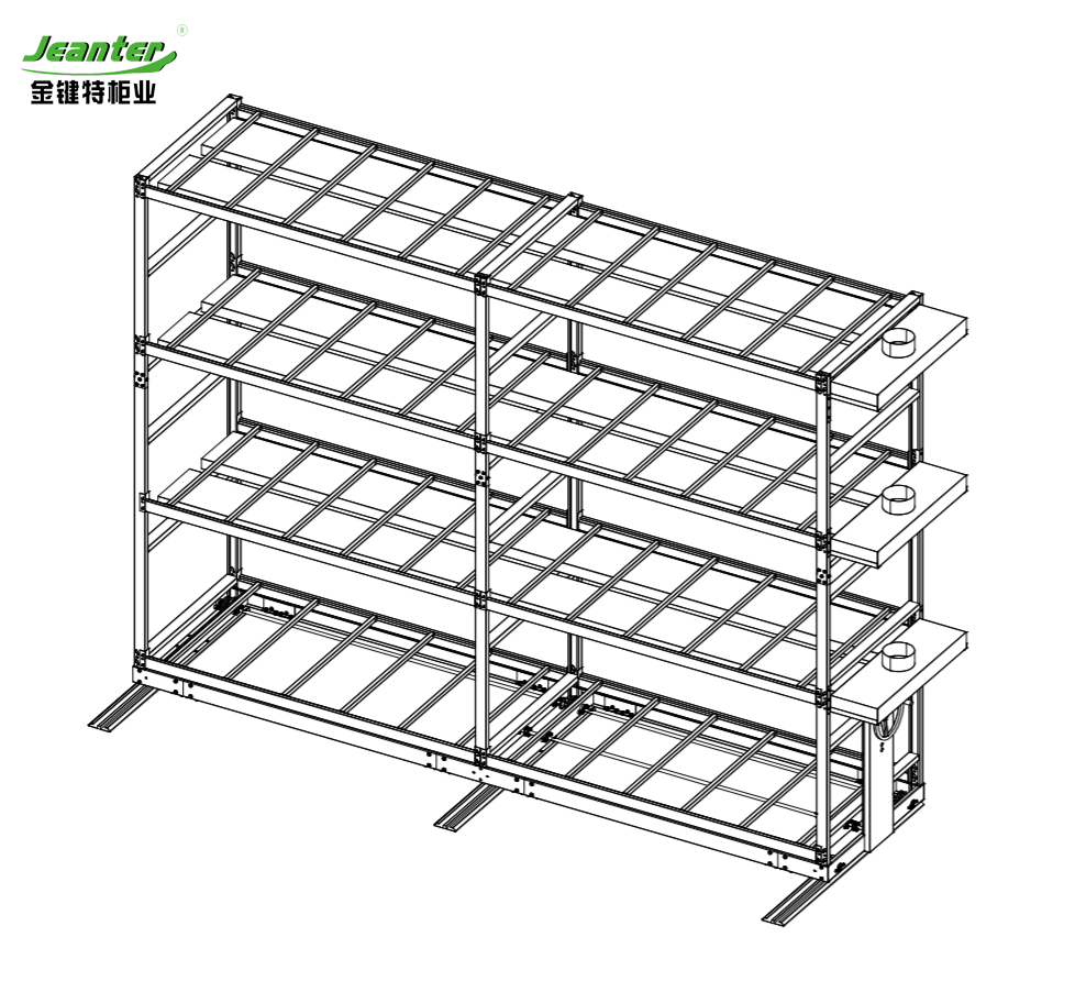 Galvanized Steel Knock Down Grow Racks